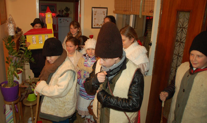 Szenttamási betlehemesek 2016. december